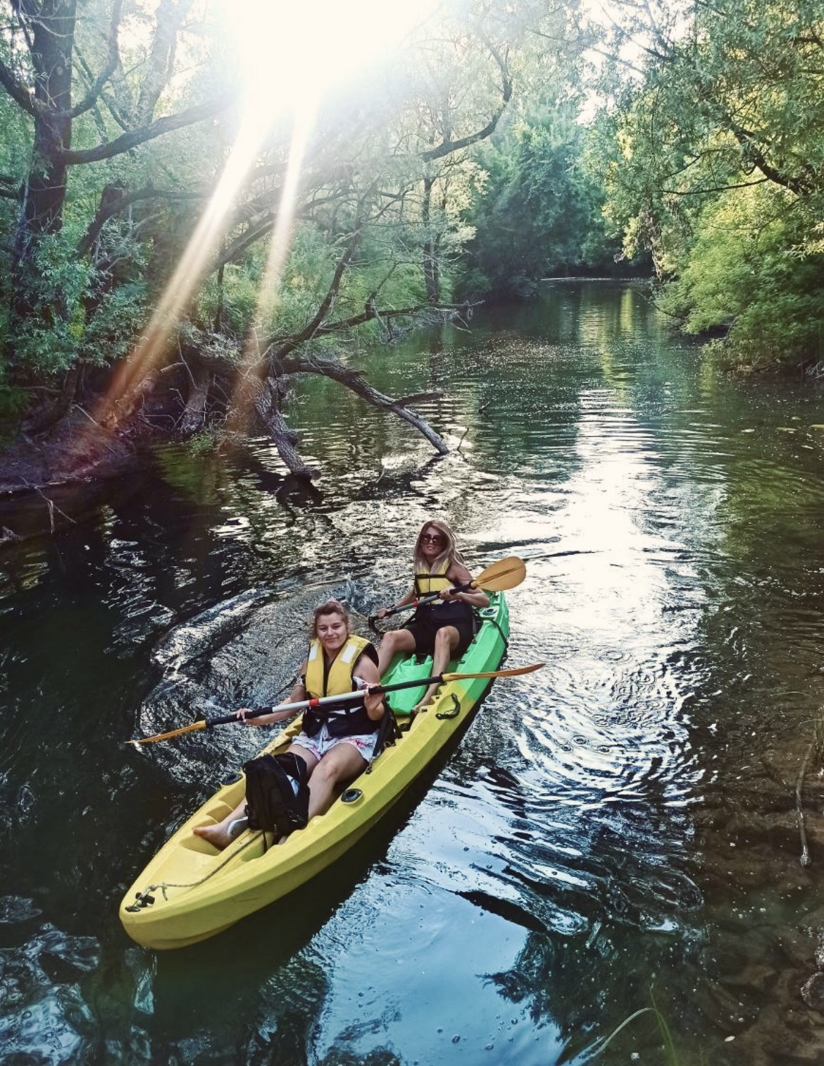 Kayaking on Skadar Lake