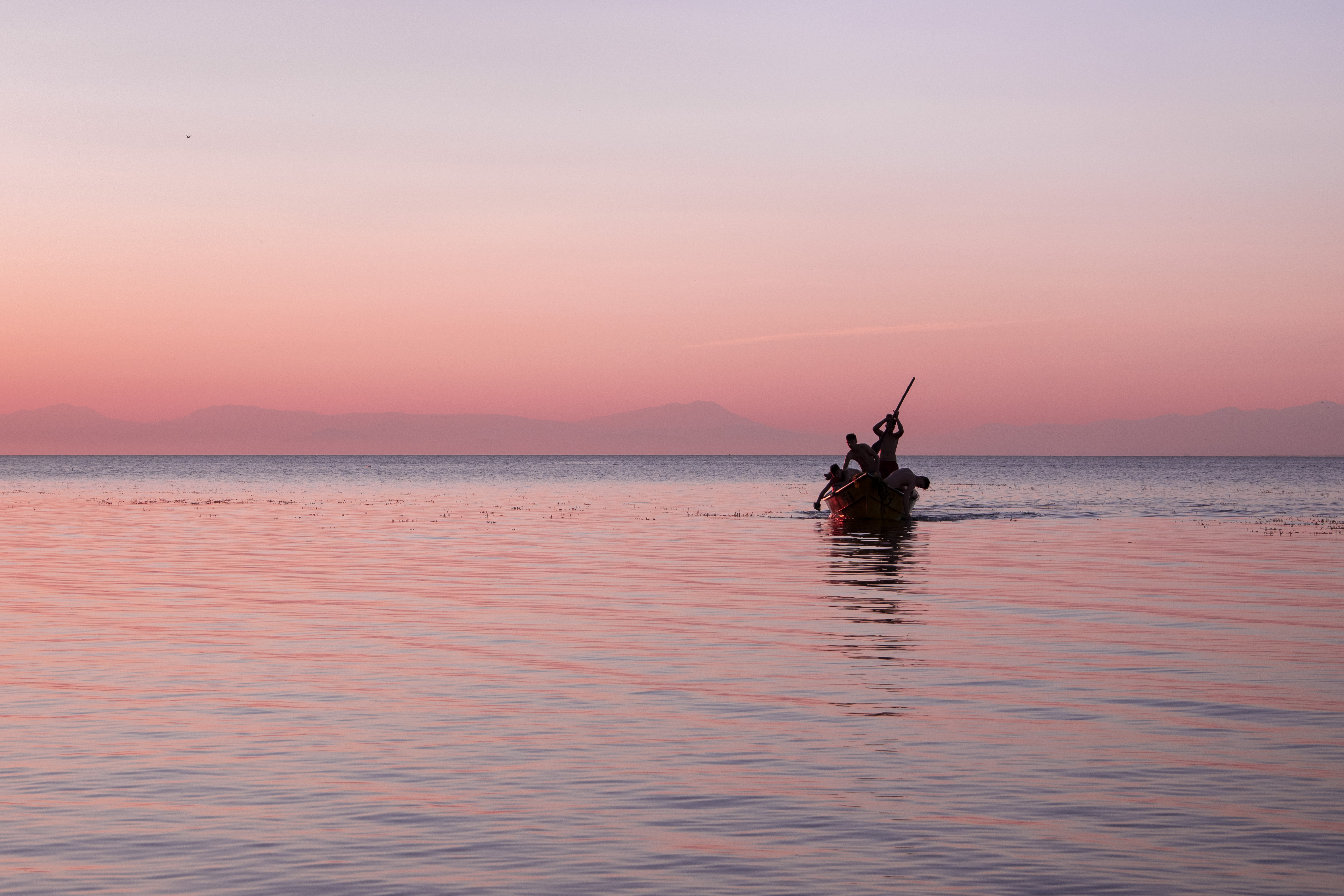 Sunset on Skadar Lake